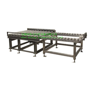 Heavy-duty powerless drum conveyor